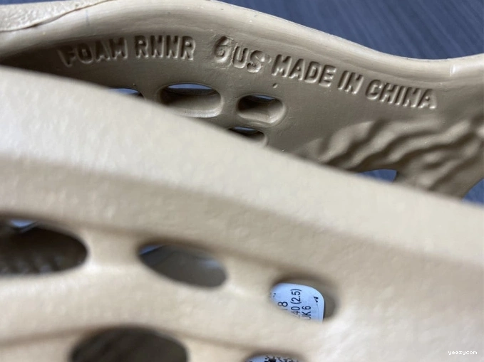 RNNR Adidas GW3354 Ochre Yeezy Foam 0829